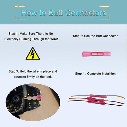 HiSport 13585316 Fuel Tank Pressure Sensor Connector, Crankshaft Position Sensor Connector Compatible with Acura Buick Cadillac Chevrolet Daewoo Dodge Eagle GMC Honda Hummer Hyundai Isuzu Kia PT2646
