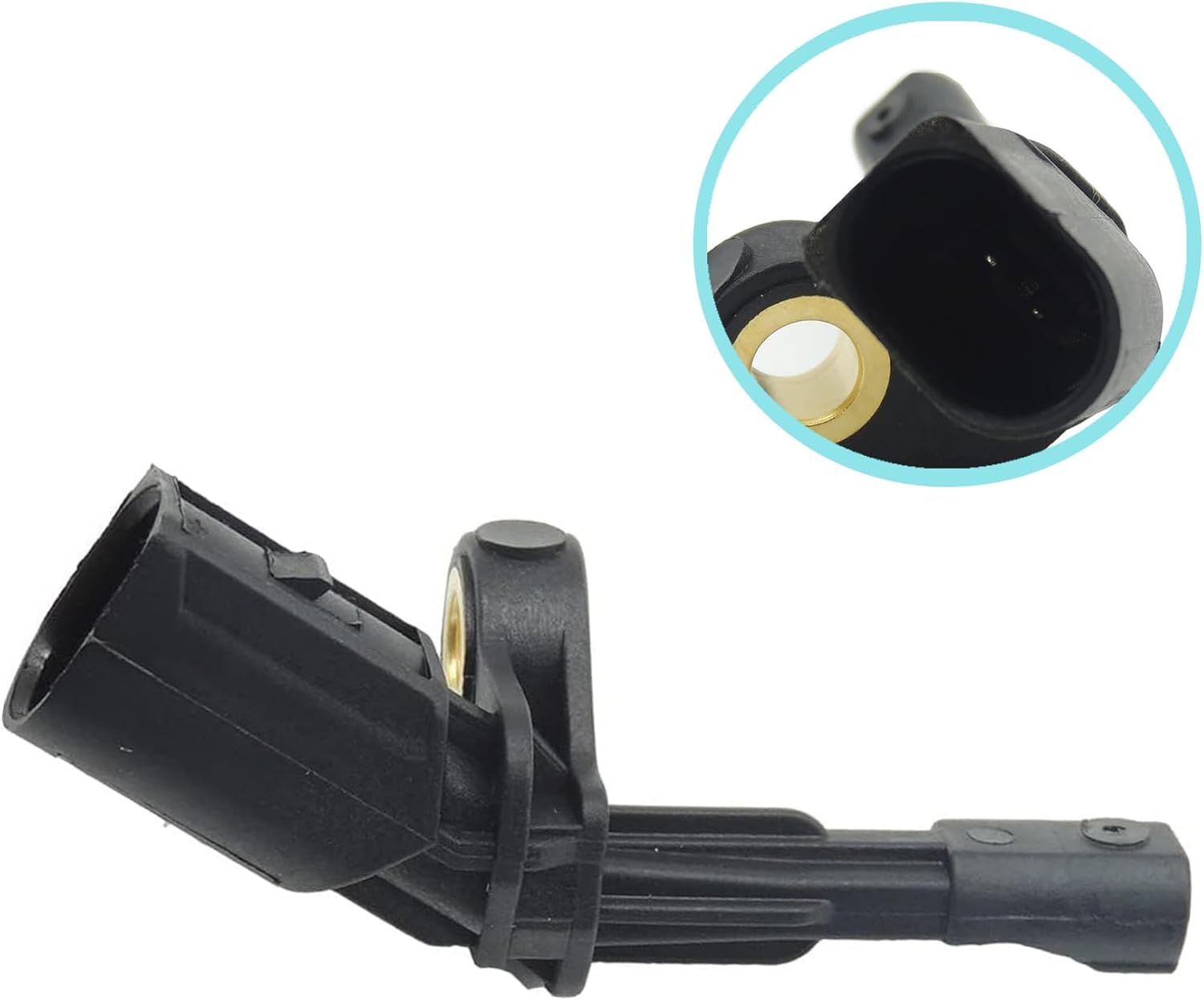 HISports 6PU 012 039-031 ABS Raddrehzahlsensor,Raddrehzahl 12V ohne Kabel Kompatibel mit u.a. VW Golf V 1K1