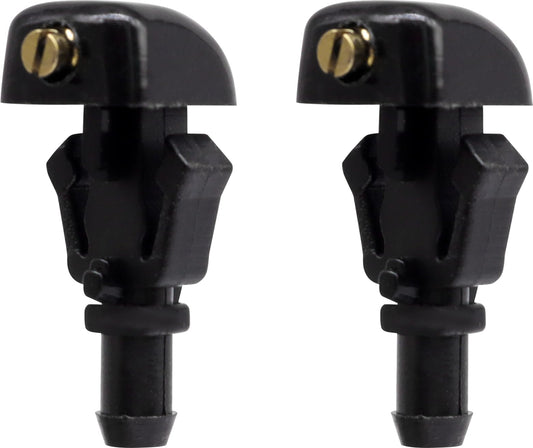HiSport 3W7Z17603AA Windshield Sprinkler Wiper Nozzle - Compatible with Ford Flex E-150 E-250 E-350 Super Duty E-450 Super Duty F-150 Crown Victoria Taurus X Five Hundred Freestyle 2003-2014