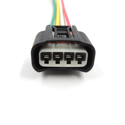 HiSport 6Pcs Ignition Coil Female Connector Plug Harness Pigtail - 90980-11885 Compatible with Chevrolet Toyota Lexus Pontiac Scion Ignition Coil Connector Harness L4 2.4L