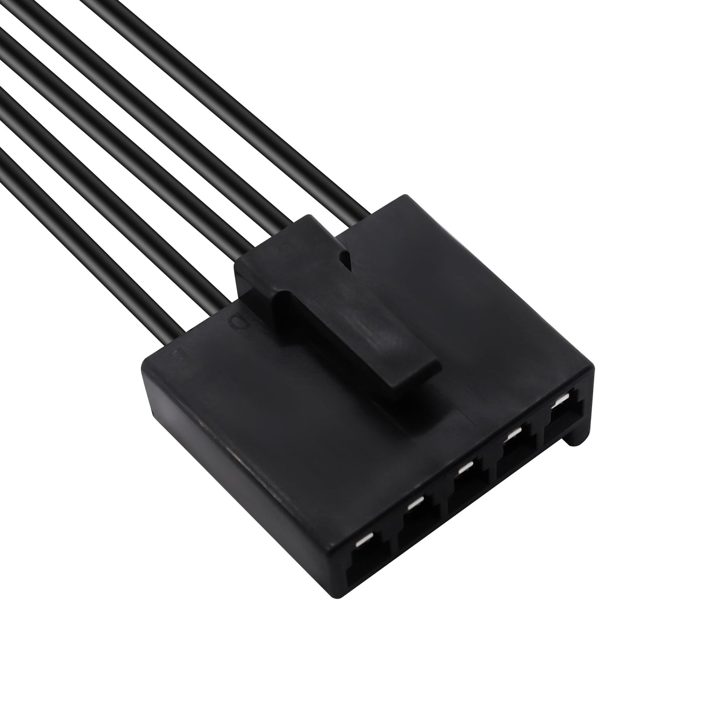 HiSport WPT1285, 645-512 Blower Motor Resistor Connector Wire Harness Pigtail AC Fan Blower 5 Wire Assembly Compatible with Ford Fusion 2010-2015, Lincoln MKZ Mercury Milan