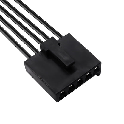 HiSport WPT1285, 645-512 Blower Motor Resistor Connector Wire Harness Pigtail AC Fan Blower 5 Wire Assembly Compatible with Ford Fusion 2010-2015, Lincoln MKZ Mercury Milan