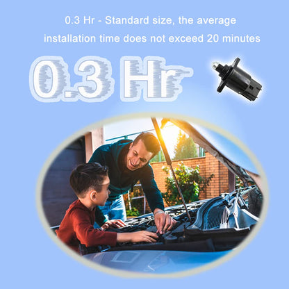 4874373AB Idle Air Control Valve (Iac Valve) Compatible with Jeep Wrangler 2.5L 4.0L 1998-2004 Replace AC176, 2H1094, 4874373, 04874373, 4874373AB, 53030821