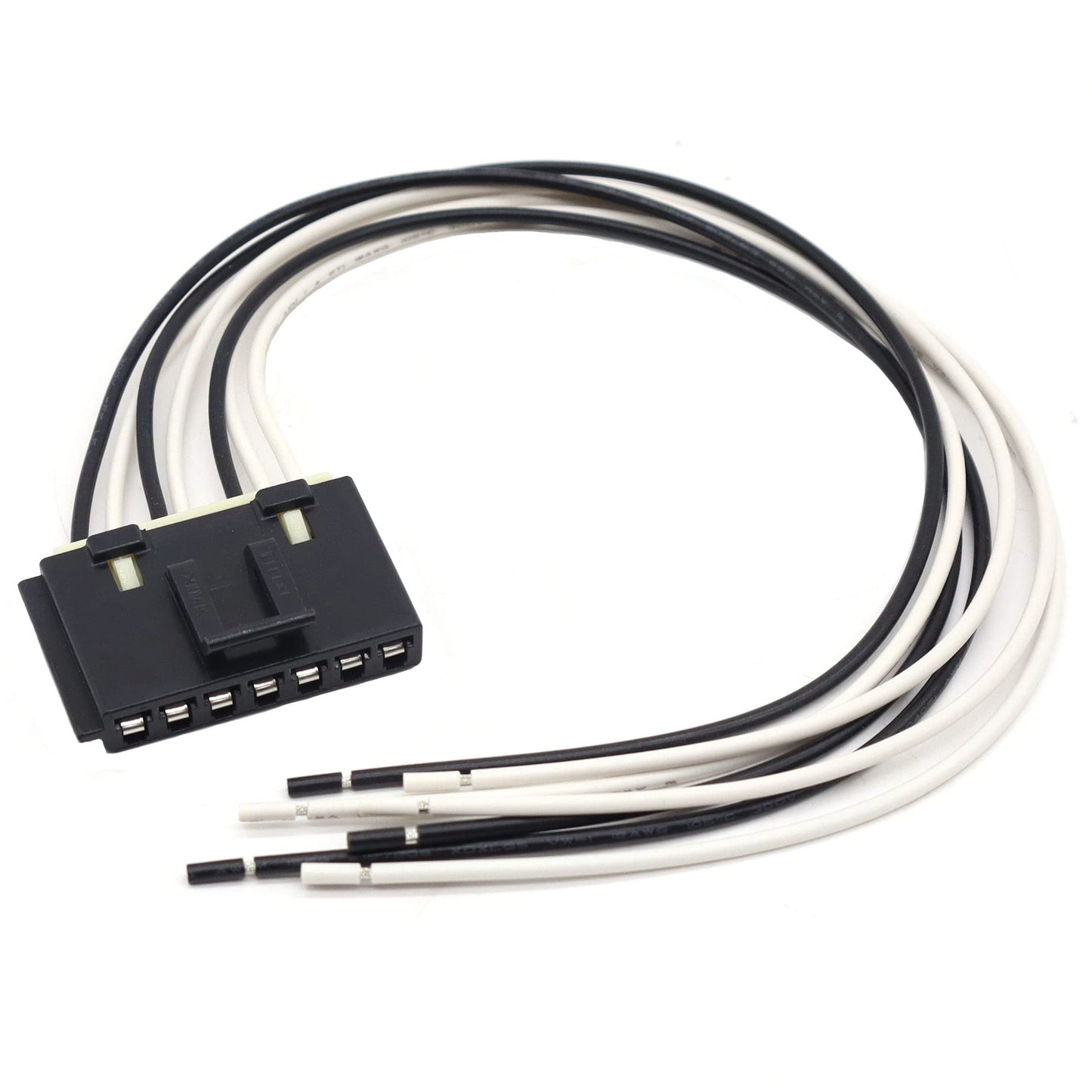 HiSport Blower Motor Resistor Connector 7-Wire Pigtail Compatible with Buick, Cadillac, Chevrolet, GMC, Isuzu, Oldsmobile, and Pontiac 645-702