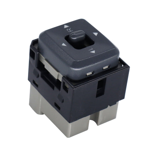 HiSport Left Door 4-Way Mirror Adjust Switch 15205243 - Compatible with GMC Cayon 2004-2012 Compatible with Chevrolet Colorado 2004-2012