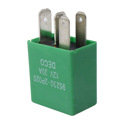 HiSport Relay 95230-2P020 4 Pins 12V 20A Multi-Purpose Power Relay Compatible with Hyundai Azera, Elantra, Sonata; Compatible with KIA Cadenza, Forte, K900, Optima, Sorento, 2PCS