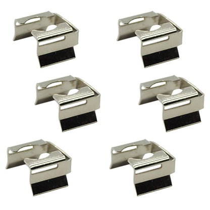 HiSport Universal Fuel Injector Metal Retaining Clip Retainer Kit 6PCS Fit EV1