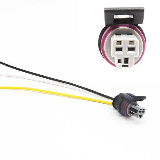HiSport Oil Pressure Sensor 3-Wire Connector Pigtail Compatible with LSX 22-20 AWG