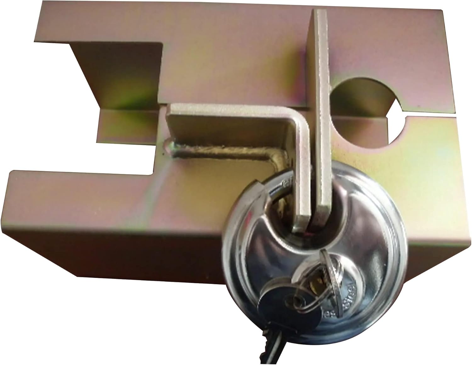 HISports Anti-Theft Trailer Lock 70 mm Padlock Hitch Lock Trailer for Trailer Anti-Theft Security Trailer Anti-Theft Lock for Car Trailers