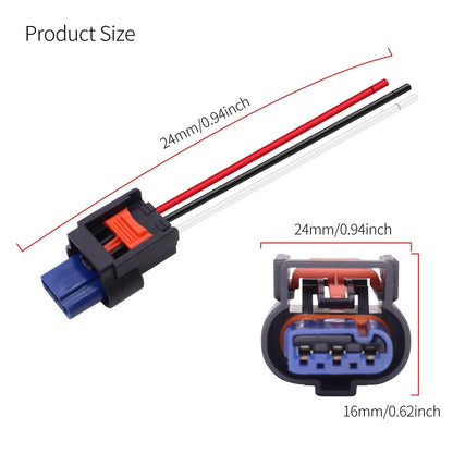 HiSport BU2Z14S411ARA Camshaft Position Sensor Connector Compatible with Audi, BMW, Cadillac, Chevrolet, Dodge, Fiat, Ford, Freightliner, Genesis, GMC, Hyundai, Jaguar, Kia, Land Rover, Lincoln, Benz