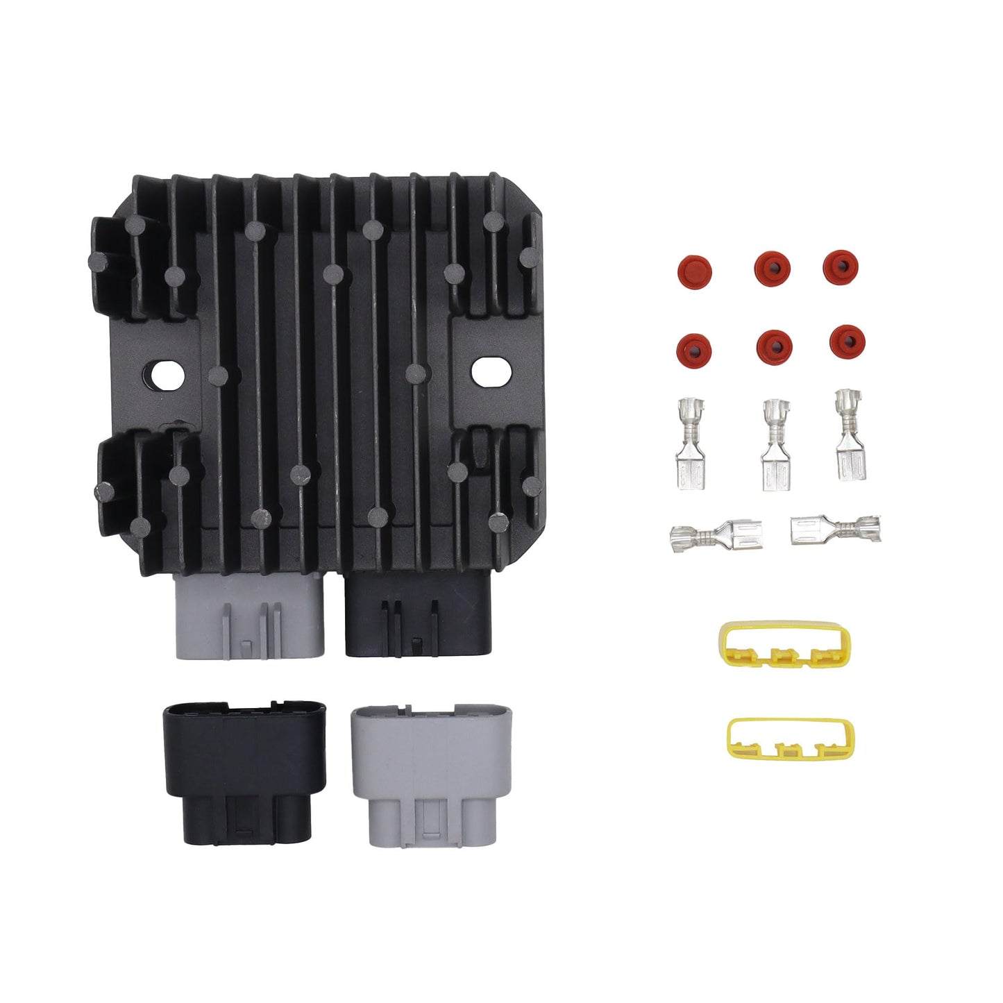 HiSport Voltage Regulator Rectifier - Compatible with Polaris General 1000 General 4 1000 General XP 1000 General XP 4 1000 Ranger 1000 Ranger 500 Ranger 570 - Replace 4014856 4014868