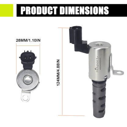 HiSport 917-291 Variable Valve Timing Solenoid - Intake VVT Compatible with Chrysler 200 2011-2014 Sebring 2007-2010, Dodge Avenger 2008-2014 Caliber 2007-2012 Journey 2009-2020, Jeep Compass Patriot