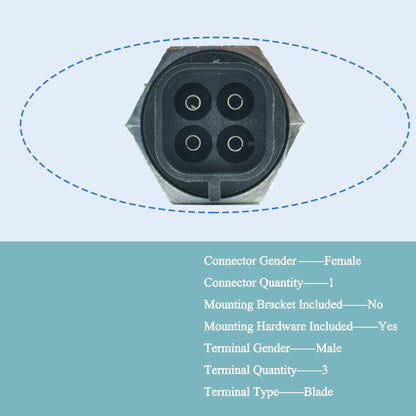 HiSport Idle Air Control (IAC) Valve Compatible with Buick Chevy GMC Van Pickup Pontiac Cadillac 1982-2003 Replacement for OEM 17079256,17111286,17111288,17111289
