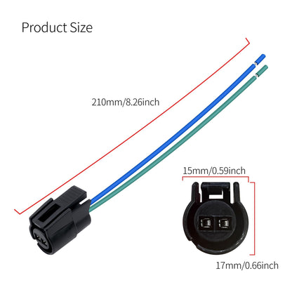 HiSport A/C Compressor Connector PT2293 88862212 Compatible with 1975-2001 Buick Century 1977-2005 Chevrolet P30 1979-1999 GMC K2500 K3500 K1500 1977-1997 Automative Replacement Part