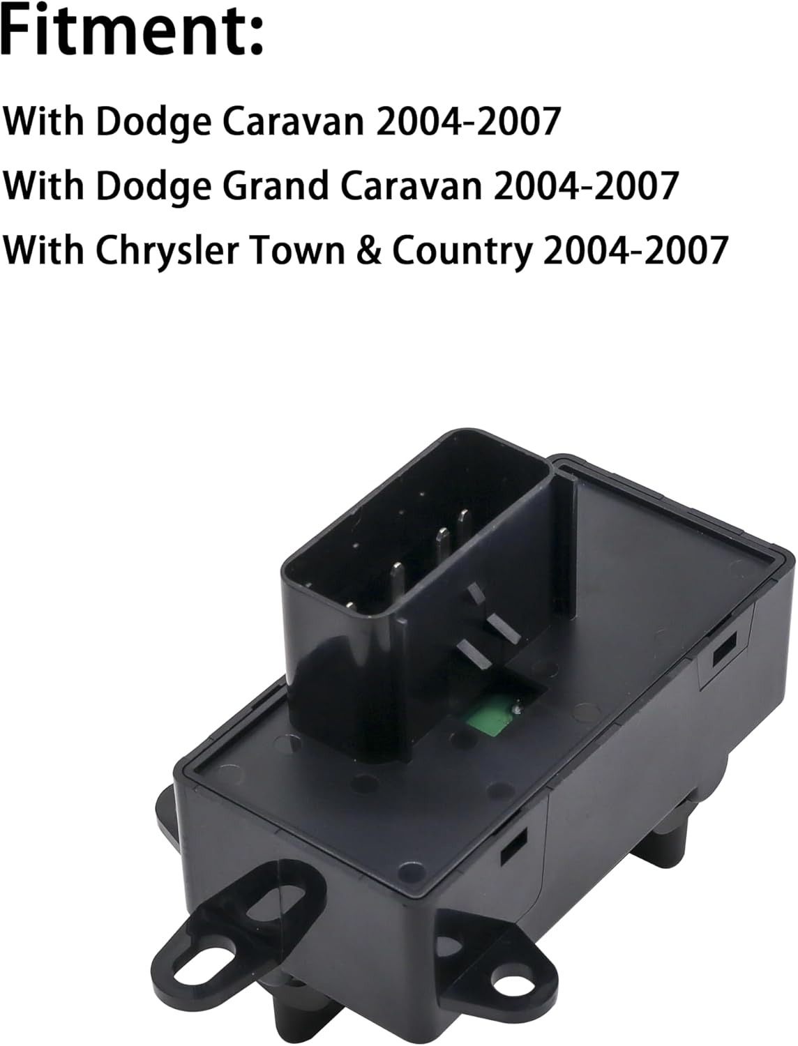 HiSport Window Switch Driver Side - Compatible with Dodge Caravan 2004-2007 Dodge Grand Caravan 2004-2007 - Power Window Switch Front Left Driver Side 11 PINS Replace 4685732AC