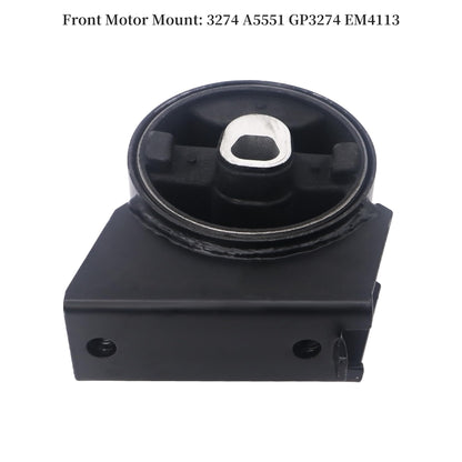 HiSport 4PCS Engine Motor Mount Set Kit Compatible with Dodge 2011-2018 Journey 3.6L, Avenger 2011-2014, Chrysler 200 2011 2012 2013 2014 Replace A5551 A5443 A5632 A5543