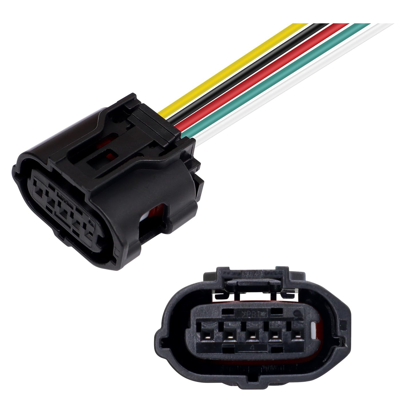 HiSport 22204-0H010 Mass Air Flow (MAF) Sensor Connector Compatible with Lexus ES350 GS350 is F IS250 IS350 RX350, Pontiac Vibe, Scion TC XB XD, Subaru Impreza R, Toyota Avalon Camry Corolla RAV4