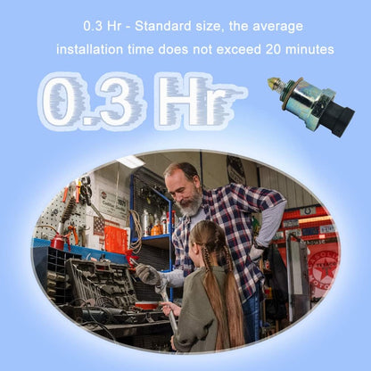 HiSport Idle Air Control (IAC) Valve Compatible with Buick Chevy GMC Van Pickup Pontiac Cadillac 1982-2003 Replacement for OEM 17079256,17111286,17111288,17111289