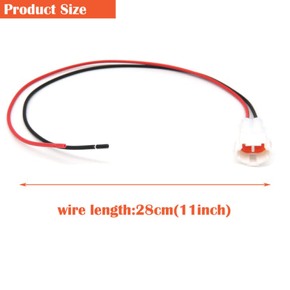HiSport Compatible with Yamaha Wolverine - Accessory Power Lead Kit B4J-H25B0-V0-00 RMAX 850 X2 X4 RMAX2 RMAX4 YXE70£¨2 PACK£©
