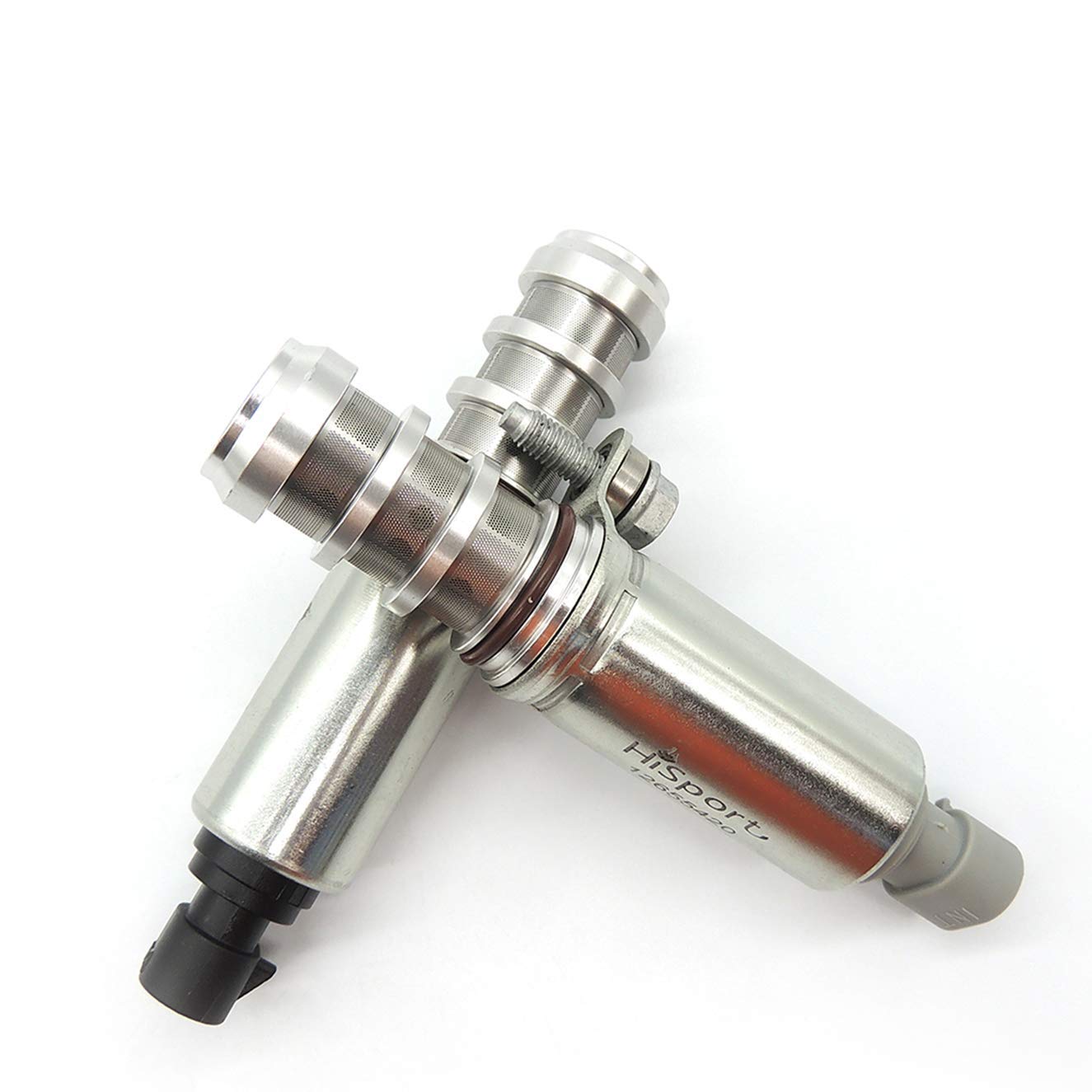 HiSport Intake & Exhaust Camshaft Position Actuator Solenoid Valve Kit Compatible with Cobalt,Malibu, HHR, Verano and More-2.0L/2.2L/2.4L Replaces # 12655421, 12655420