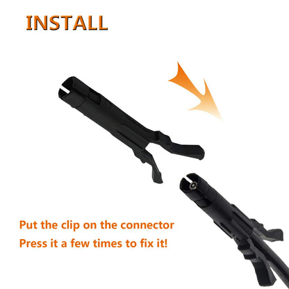 HiSport Retaining Clips Kit Replacement for Vortec Fuel Injector Compatible with Chevrolet GMC 4.3L 5.0L 5.7L (8 pcs/set)