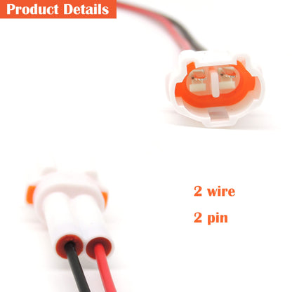 HiSport Compatible with Yamaha Wolverine - Accessory Power Lead Kit B4J-H25B0-V0-00 RMAX 850 X2 X4 RMAX2 RMAX4 YXE70£¨2 PACK£©