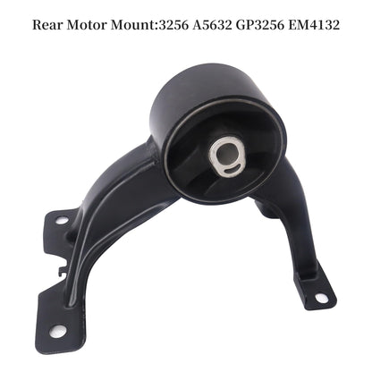 HiSport 4PCS Engine Motor Mount Set Kit Compatible with Dodge 2011-2018 Journey 3.6L, Avenger 2011-2014, Chrysler 200 2011 2012 2013 2014 Replace A5551 A5443 A5632 A5543