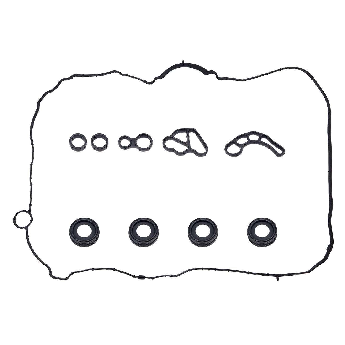 HiSport Valve Cover Gasket Seal - Compatible with Buick Envision Regal TourX Cadillac ATS CT6 CTS Chevy Camaro Malibu Limited Traverse GMC Acadia Canyon 2.0L 2.5L 2013-2018 - Replace 12635953