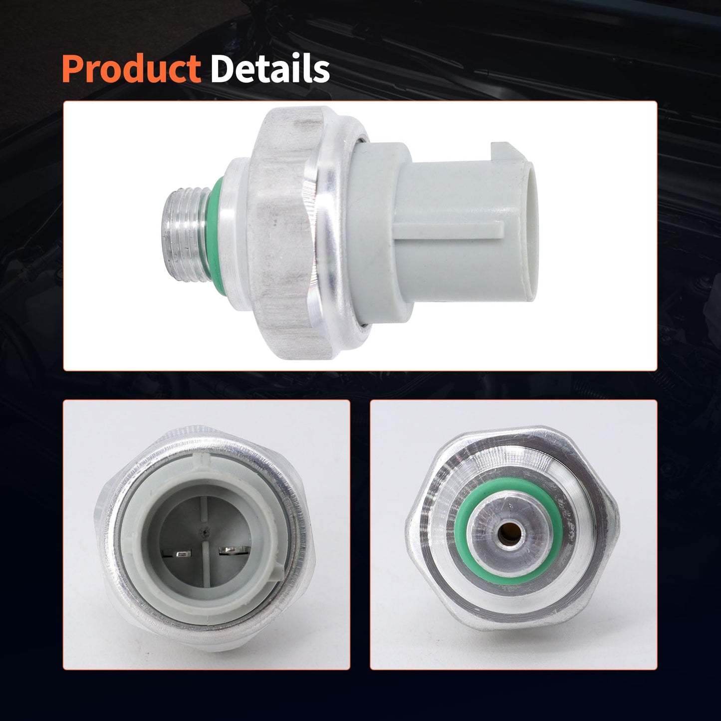 HiSport HVAC Binary Switch - Compatible with Acura CL EL Integra RSX Honda Accord Civic CR-V Replaces SW 10000C