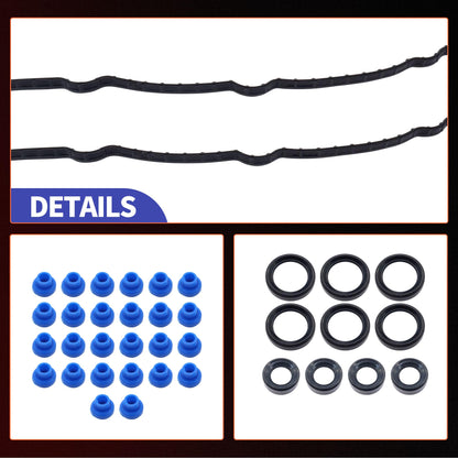 HiSport Valve Cover Gasket - Compatible with Ford Expedition F-150 Transit-150 Transit-250 Transit-350 Compatible with Lincoln Navigator 3.5L 2012-2020 - Replace VS50879R
