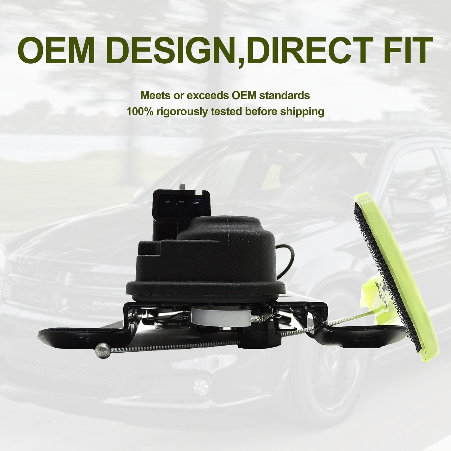 HiSport Rear Tailgate Lock Trunk Latch Actuator Replacement for Chrysler 200 300 2005-2018 Replace 931714, 5056244AA, 5056244AB