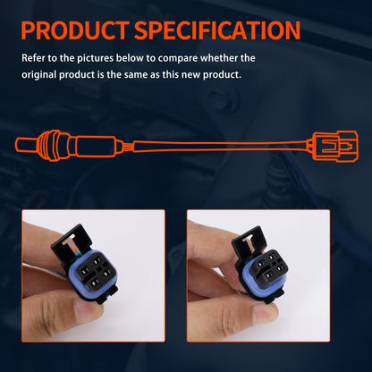 HiSport Oxygen O2 Sensor Upstream Downstream - Compatible with Buick Enclave, Cadillac XTS, Chevy Teaverse, GMC Acadia Replacement 234-4566 234-4565