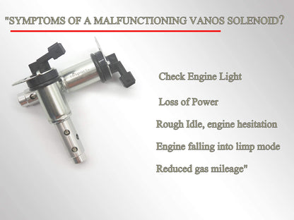 HiSport 11367585425 2PCS Vanos Solenoid Valve Oil Control Valve Compatible with BMW 740Li 740i 535xi 535i 530xi 530i 528xi 528i 525xi 525i 335xi 335IS 335i 330xi 330i 1 Series M 128i 135i 325i X3 Z4