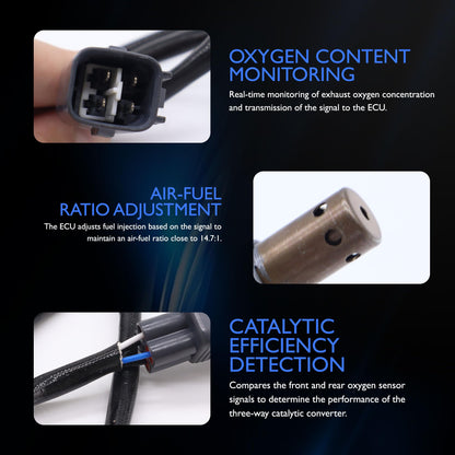 HiSport 234-9052 Oxygen Sensor Compatible with Pontiac Vibe 2005-2008, Lexus LS460 2007-2009, Toyota Corolla 2005-2008 Matrix 2005-2008 Yaris 2006, 2007, 2008, 2009, 2010, 2011, 2012