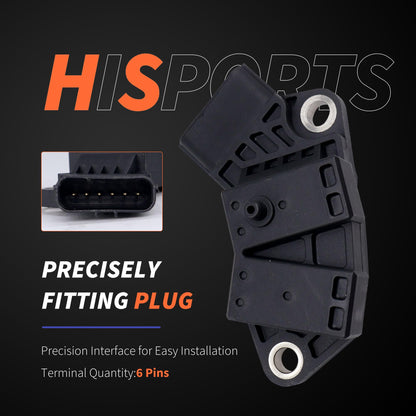 HiSport Crankshaft Position Sensor - Acura RL MDX RL TL TL MDX Compatible with Honda Odyssey Pilot Ridgeline Accord 2003-2010 3.0L 3.2L 3.5L 3.7L - Replace 37500RCAA01