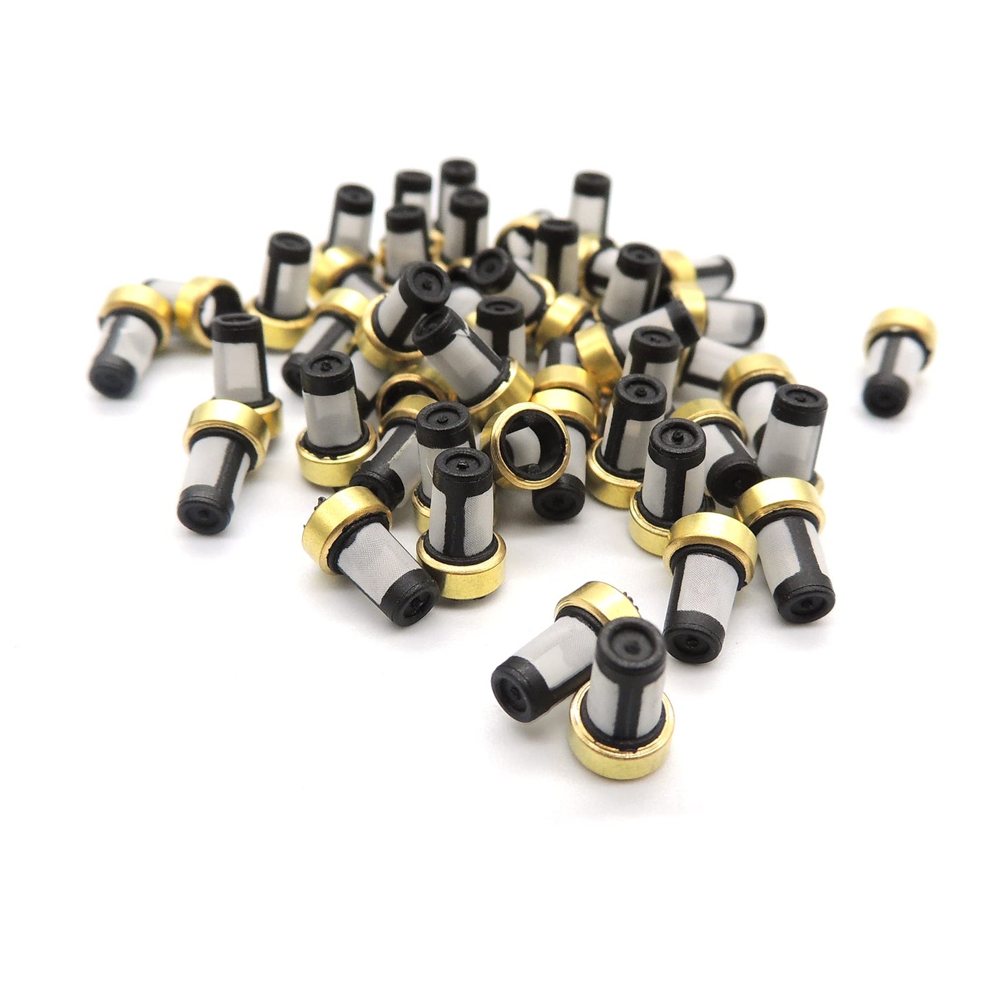 HiSport Fuel Injector Seal Kits Filter Baskets Repair Set CF109Y Compatible with Yamaha marine[50 Set]