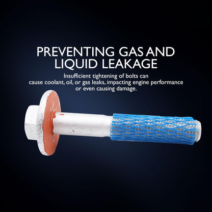 HiSport Engine Cylinder Head Bolt - Compatible with Gen. 3 4 LS Engines Only Except for LS7/LS9. 4.8L 5.3L 6.0L 6.2L LS1 LS2 LS3 LS6 L99 LM7 LR4 LMG LQ4 LQ9 L96 - Replace 12557840