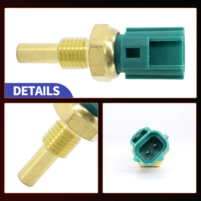 HiSport Engine Coolant Temperature Sensor - Compatible with Chevy Ford GEO GMC Jaguar Kia Lexus Lincoln Mazda Pontiac Suzuki Toyota Replace 19022018