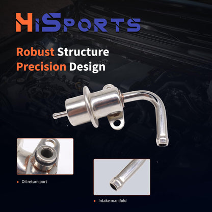 HiSport Fuel Injection Pressure Regulator 22670-3S50A Replacement for Nissan NP300 Urvan Xterra Frontier 1998 1999 2000 2001 2002 2003 2004