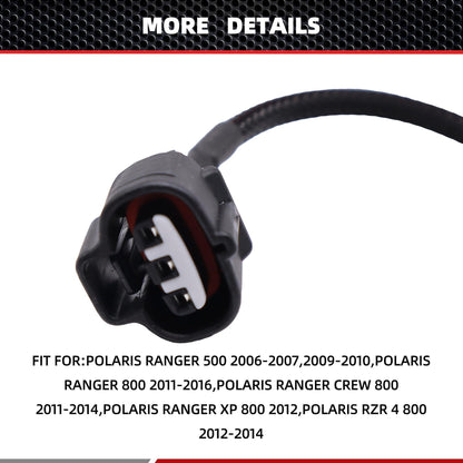 HiSport 2878498 Throttle Position Sensor Connector Compatible with Polaris Ranger 500 800 Crew 800 XP 800, RZR 4 800 570 800, Scrambler XP 1000 850, Sportsman 500 550 850, X2 500 550 850