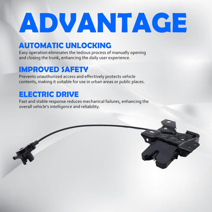 HiSport Rear Tailgate Trunk Latch Lock Actuator 4W7Z5443200AA Compatible with Ford Crown Victoria 2004-2011, Replacement for Mercury Grand Marquis 2004-2011, 6W7Z5443200A 7W7Z5443200A