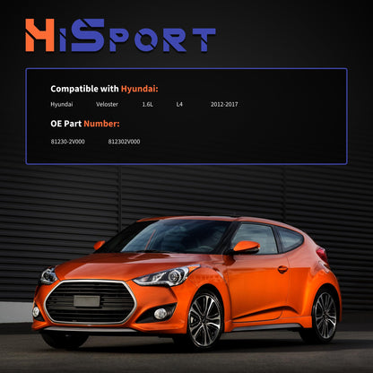 HiSport Tailgate Latch Lock Actuator 81230-2V000 Compatible with Hyundai Veloster 1.6L L4 Engine 2012-2017 Replace 812302V000