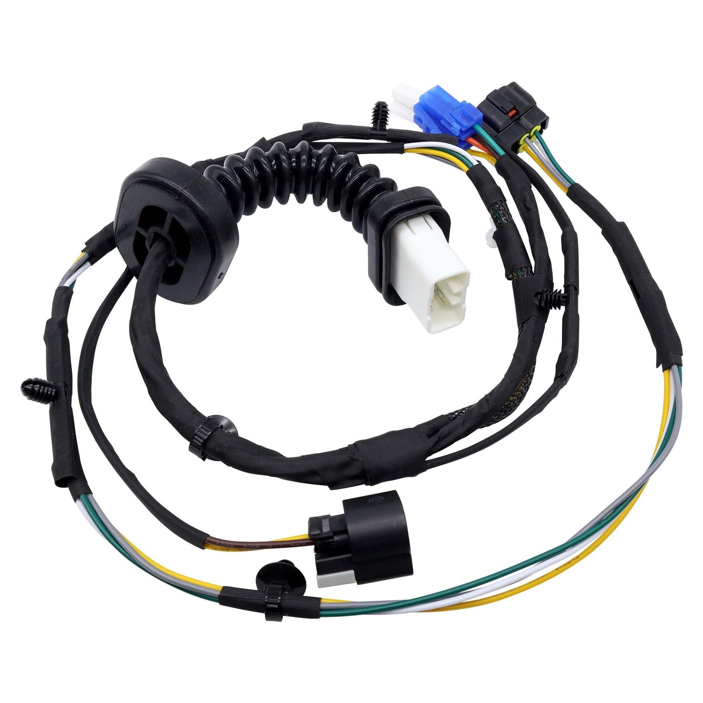 HiSport Rear Door Wiring Harness Connector Assembly Compatible with Dodge Ram 1500 2500 3500 4500 5500 2004-2010 Replacement for 6051931AA 56051694AA 645-506