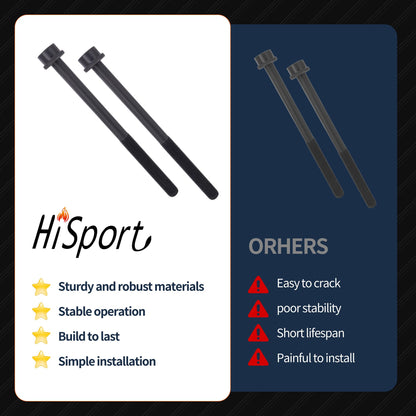 HiSport ES72207 Engine Cylinder Head Bolt Set Replacement for Ford Escape Focus Ranger Fusion for Lincoln MKZ for Mazda B2300 for Mercury Mariner