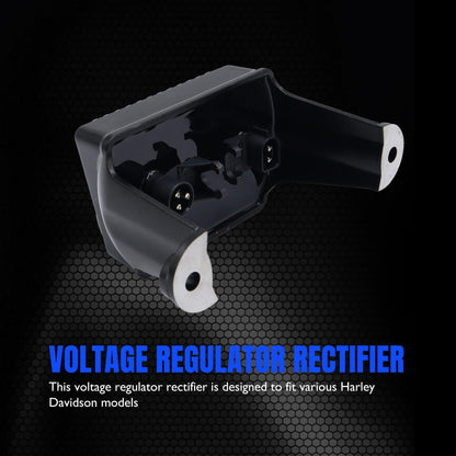 HiSport Voltage Regulator Rectifier - Compatible with Harley Davidson 2006 2007 2008 Electra Glide Road Glide Road King Street Glide Replaces 7450506 7450506A 498269 498276 FHADA204G018 H0506