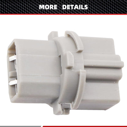 HiSport 33515S50003 2PCS Rear Tail Light Brake Lamp Socket Turn Signal Lights Wire Harness Plug Holder Compatible with Honda Accord Civic Honda Odyssey Fit