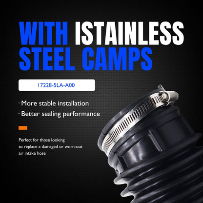 HiSport Air Intake Hose - Compatible with Honda CR-V 2.4L 2015-2016 Replacement for 17228-5LA-A00 Intake Duct Filter Tube Boot