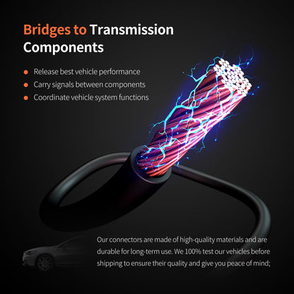 HiSport Harness 36" 4 Wires for Upstream Downstream 02 Oxygen Sensor Compatible with Honda Acura Civic Integra Prelude 2PCS