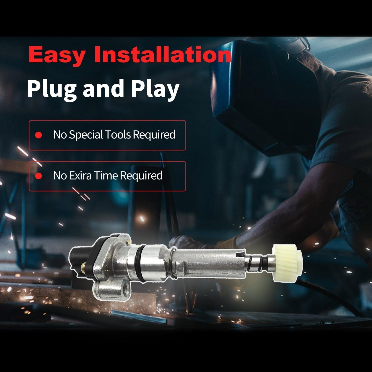 HiSport Transmission Speed Sensor 83181-12040 - Vehicle Out Speed Sensor - Compatible with Chevrolet Geo Lexus Toyota 1.5L 1.6L 1.8L 2.2L 2.4L 3.0L 3.3L 1992-2005