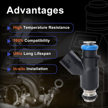 HiSport Fuel Injectors 12592648 Replacement For Chevy Malibu Impala 2006-2010, Uplander 2006-2009,Compatible with Buick Terraza 2006-2007,Pontiac Montana G6 2006-2009 3.5L 3.9L 6 PCS